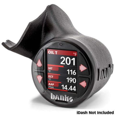 Banks Power 22-24 Toyota Tundra Gauge Pod Kit - Single Gauge - 63373