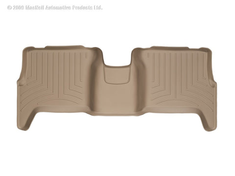 WeatherTech 01-03 Dodge Durango Rear FloorLiner - Tan - 450812