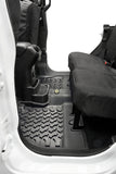 Bestop 18-26 Jeep Wrangler JL 4-Door Exc. 4Xe Rear Floor Mats (Black) - 51515-01