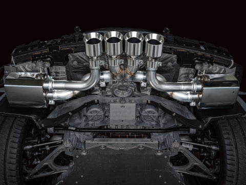 AWE Tuning 23-25 Chevrolet C8 Corvette Z06 5.5L SwitchPath Exhaust System - Chrome Silver Tips - 3025-42906