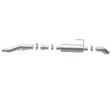 MagnaFlow Cat-Back, SS, 2.5/3in, Turn Down In Front Rear Tire 2015 Ford F150 5.0L V8 Ext Cab - 19083