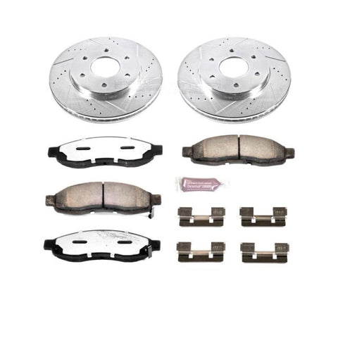Power Stop 04-05 Infiniti QX56 Front Z36 Truck & Tow Brake Kit - K2442-36