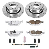 Power Stop 03-08 BMW Z4 Rear Z26 Street Warrior Brake Kit - K962-26