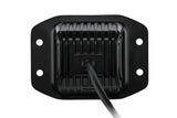 Hella Universal Black Magic 3.2in L.E.D. Cube Kit - Flood Beam (Flush Mount) - 358176831