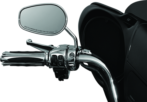 Kuryakyn Mirror Stem 3in Outward Extenders Chrome - 1444
