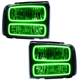 Oracle 05-07 Ford F-250/350 SMD HL - Black - ColorSHIFT w/o Controller - 7161-334