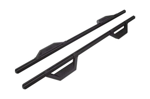 Dee Zee 99-23 Chevrolet/GMC/Dodge/Ford Full Size Truck Hex Cast -Super Cab Side Steps (Txt Blk) - DZ66311CTB