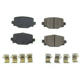 Power Stop 2019 Infiniti QX50 Rear Z17 Evolution Ceramic Brake Pads w/Hardware - 17-2191