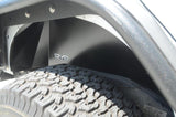 DV8 Offroad 07-18 Jeep Wrangler JK Rear Aluminum Inner Fender - Black - INFEND-01RB
