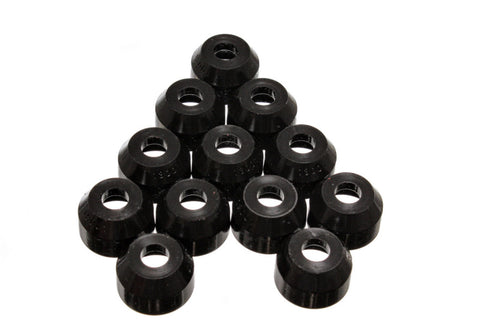 Energy Suspension Tie Rod End Boot O.E.-Box Of 12 - Black - 9.13107G
