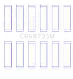 King Engine Bearings Toyota 2Gr-Fe/3Gr-Fe (Size +0.75mm) Connecting Rod Bearing Set - CR6873SM0.75