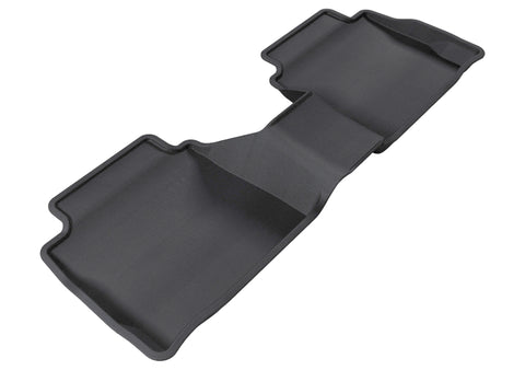 3D MAXpider 2013-2020 Ford/Lincoln Fusion/MKZ Kagu 2nd Row Floormats - Black - L1FR06021509