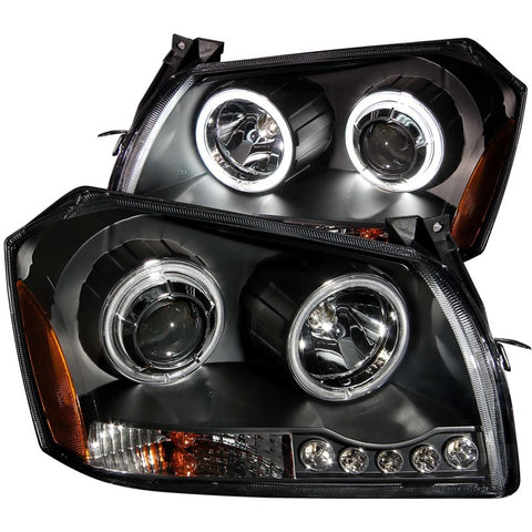 ANZO 2005-2007 Dodge Magnum Projector Headlights Black - 121220