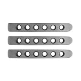 DV8 Offroad 2007-2018 Jeep JK Aluminum Stick On Door Handle Inserts - Set Of 3 - D-JP-190059-AL-3