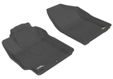 3D MAXpider 2012-2015 Toyota Prius C Kagu 1st Row Floormat - Black - L1TY09511509