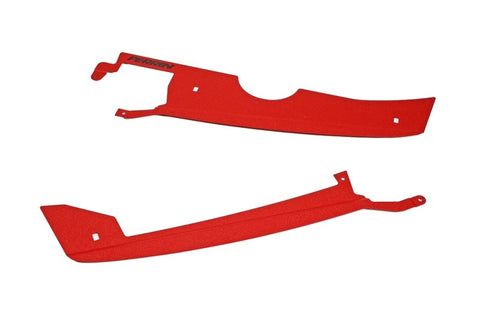PERRIN 22-23 Subaru WRX Radiator Shroud - Red Wrinkle - PSP-ENG-513RD