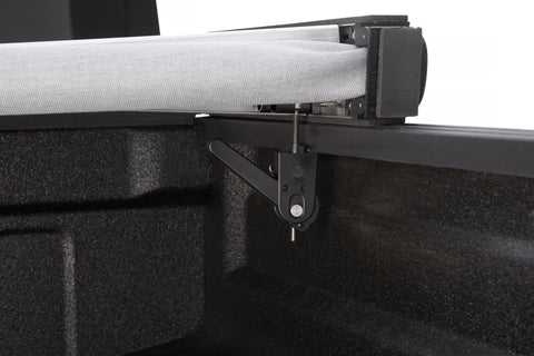Bestop Fold Soft Tonneau - 20-26 Jeep Gladiator For 5 Ft. Bed Ez (Premium Black Twill) - 16280-17