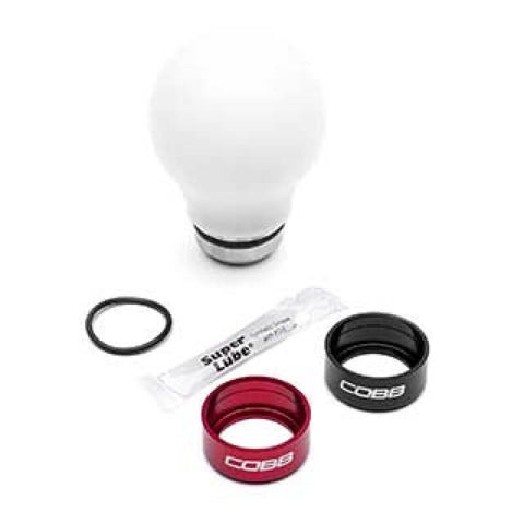 Cobb 2022+ Honda Civic Type R 6-Speed Short Weighted Cobb Knob - White - 2H2365-W