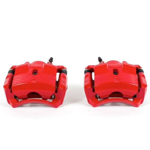 Power Stop 06-11 Chevrolet HHR Front Red Calipers w/Brackets - Pair - S4910
