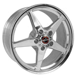 Race Star 92 Drag Star 18x8.5 5x4.75bc 5.92bs Direct Drill Polished Wheel - 92-885250DP-29.5