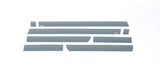 Putco 15-19 Chevy Silverado HD - Double Cab Dually 8pcs Black Platinum Rocker Panels - 9751226BP
