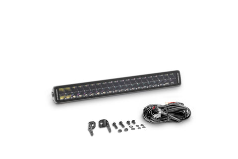 Go Rhino Xplor Blackout Series Dbl Row LED Light Bar (Side/Track Mount) 21.5in. - Blk - 752002111CDS