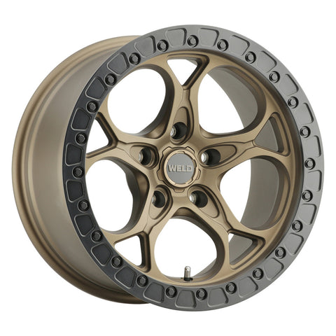 Weld Off-Road W106 17X9.0 Ledge 5X127 ET-12 BS4.50 Satin Bronze Satin Black 71.5 - W10679075450