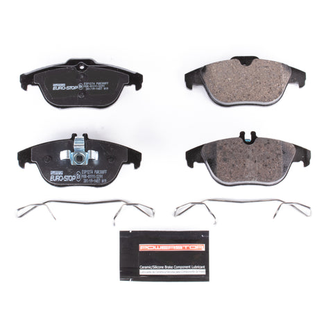 Power Stop 10-17 Mercedes-Benz E550 Euro-Stop ECE-R90 Rear Brake Pads - ESP1274
