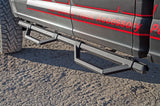 Dee Zee 99-23 Chevrolet/GMC/Dodge/Ford Full Size Truck Hex Series - Crew Cab Side Steps (Txt Blk) - DZ66321TB