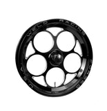 Weld Magnum 1-Piece 15x3.5 / Strange Spindle MT / 1.75in. BS Black Wheel - Non-Beadlock - 86B-15001
