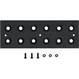 Westin Replacement service kit includes 11 inch die stamped step pad and fasteners - Black - 56-10002