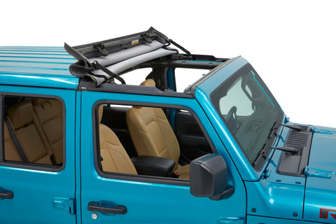 Bestop 20-26 Jeep Gladiator / 18-26 Wrangler JL Sunrider For Hardtop (Black Diamond) - 52454-35