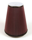 K&N Universal Chrome Filter 6 inch FLG / 7.5 inch Base / 4.5 inch Top / 9 inch Height - RC-5046