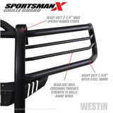 Westin 14-21 Toyota 4Runner (Excl. Limited) Sportsman X Grille Guard - Textured Black - 40-33825