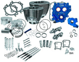 S&S Cycle 07-17 BT 110in Power Package - Wrinkle Black - 330-0668