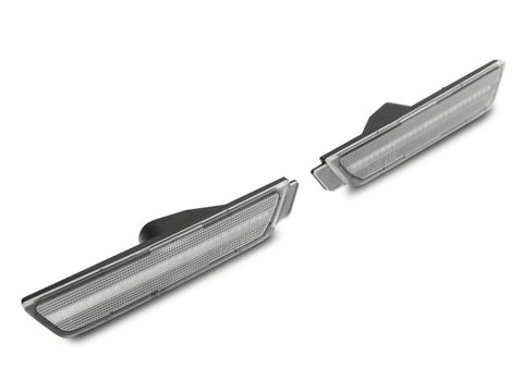 Raxiom 10-15 Chevrolet Camaro Axial Series LED Front and Rear Side Markers- Clear - CC2931