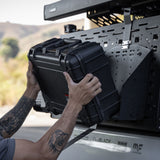 Go Rhino XVenture Gear Hard Case Mount Medium 18in. (Mount ONLY for XRS/SRM Racks) - Tex. Blk - XG181407M