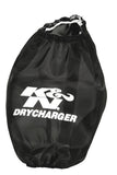 K&N Air Filter Drycharger Wrap Black 7in x 4in - PL-5006DK