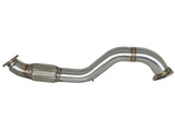 aFe Twisted Steel 3in Rear Down-Pipe/Mid Pipe 2017+ Honda Civic Type R I4 2.0L (t) - 49-36617