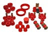 Energy Suspension 90-93 Honda Accord/Odyssey Red Hyper-Flex Master Bushing Set - 16.18108R