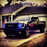 Oracle GMC Sierra 07-13 Halo Kit (New Square Ring Design) - w/ Simple Controller - 2629-504