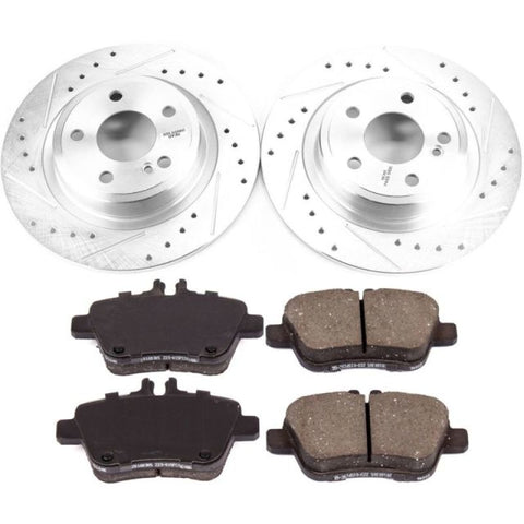 Power Stop 2018 Mercedes-Benz SLC300 Rear Z23 Evolution Sport Brake Kit - K6894