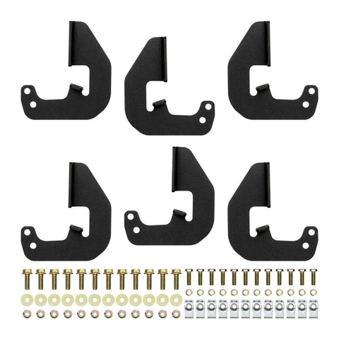Westin 14-18 Chevrolet Silverado/GMC Sierra Crew Cab Outlaw Nerf Step Bars (Excl. Diesel) -Text. Blk - 20-13725