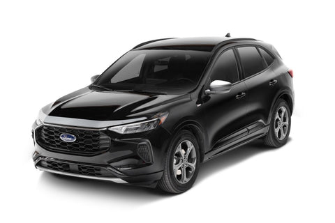 AVS 23-24 Ford Escape Aeroskin Low Profile Hood Shield - Chrome - 622282