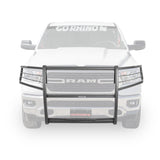 Go Rhino 19-24 Ram 1500 3100 Series StepGuard Center Grille + Brush Guards - Tex. Black - 3130MT