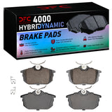 DFC 00-07 Volvo V40 Rear 4000 Hybridynamic Brake Pads - 4000-0838-00
