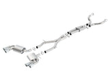 Borla Chevy 16-17 Camaro 6.2L ATAK Catback w/ Dual Tips (NPP) Dual Split Rear Exit - 140688