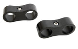 Russell Hose Separator For -6 Braided Red Anodize (2 Pack) - 654300