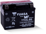 Yuasa YTX4L-BS Maintenance Free AGM 12-Volt Battery w/Bottle - YUAM62X4B