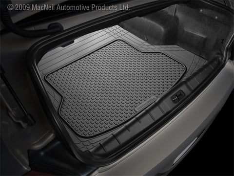 WeatherTech Universal Universal Universal Front and Rear Trim-to-fit mat - Black - 11AVMSBX3